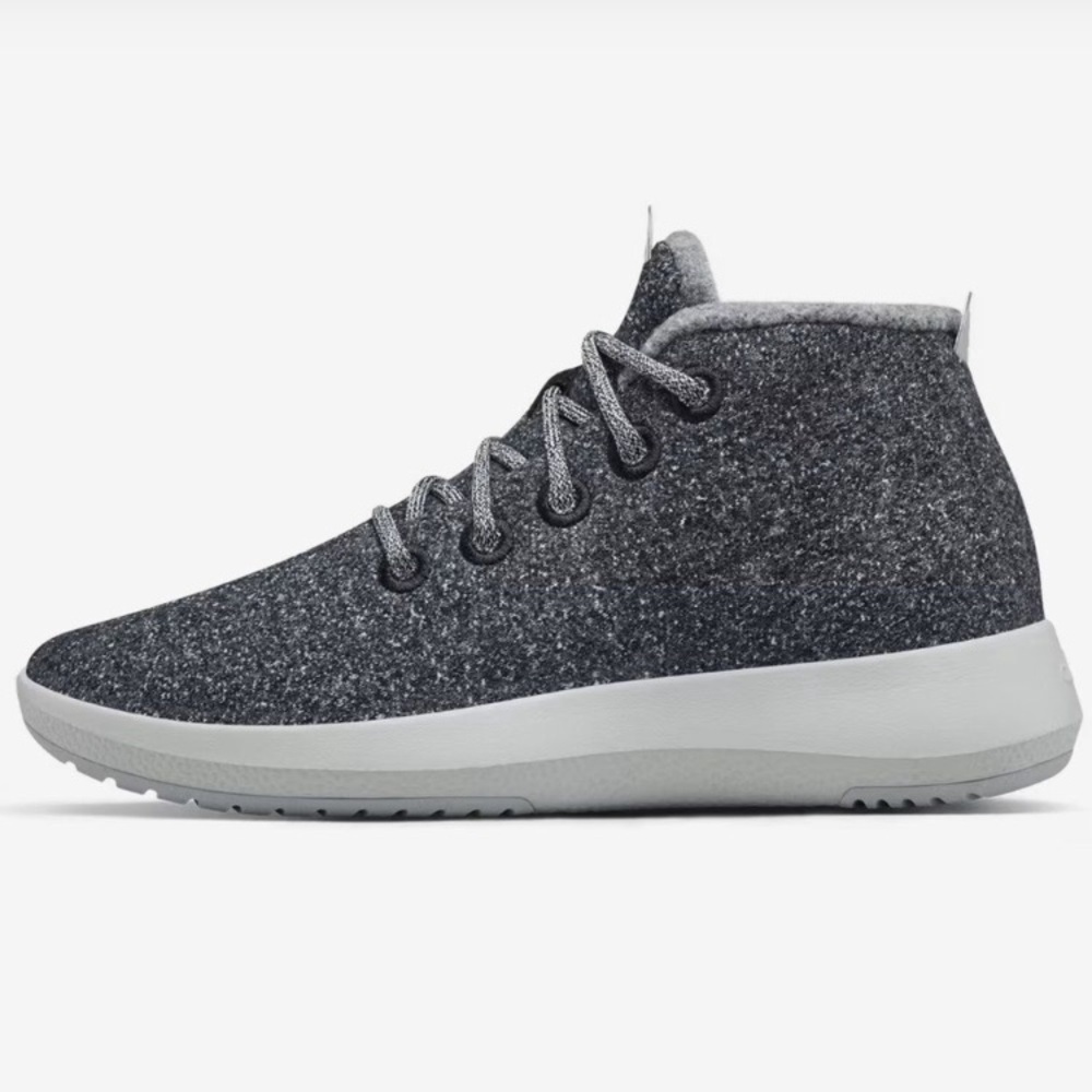 NEW Gray High-Top Sneakers Allbirds In Box! Women 8! Sporty And Lightweight! - Picture 4 of 8